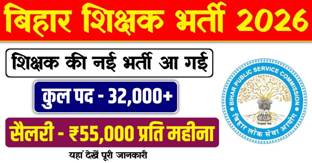 BPSC TRE 4.0 Notification