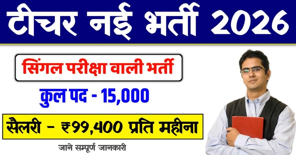 Teacher Bharti 2026