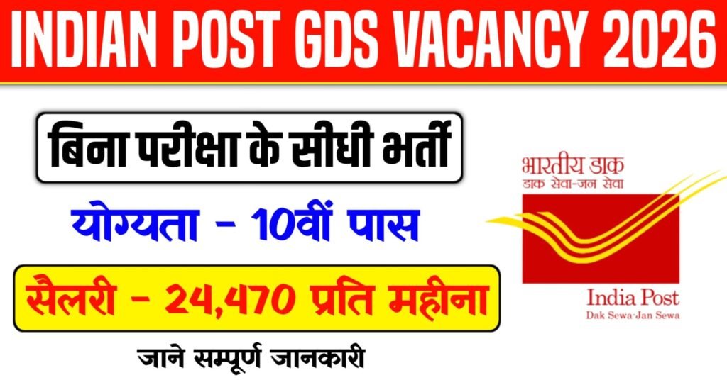 Indian Post GDS Recruitment 2026