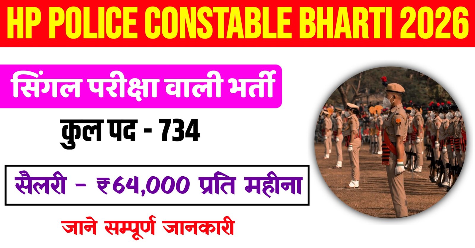 HP Police Constable Recruitment 2026