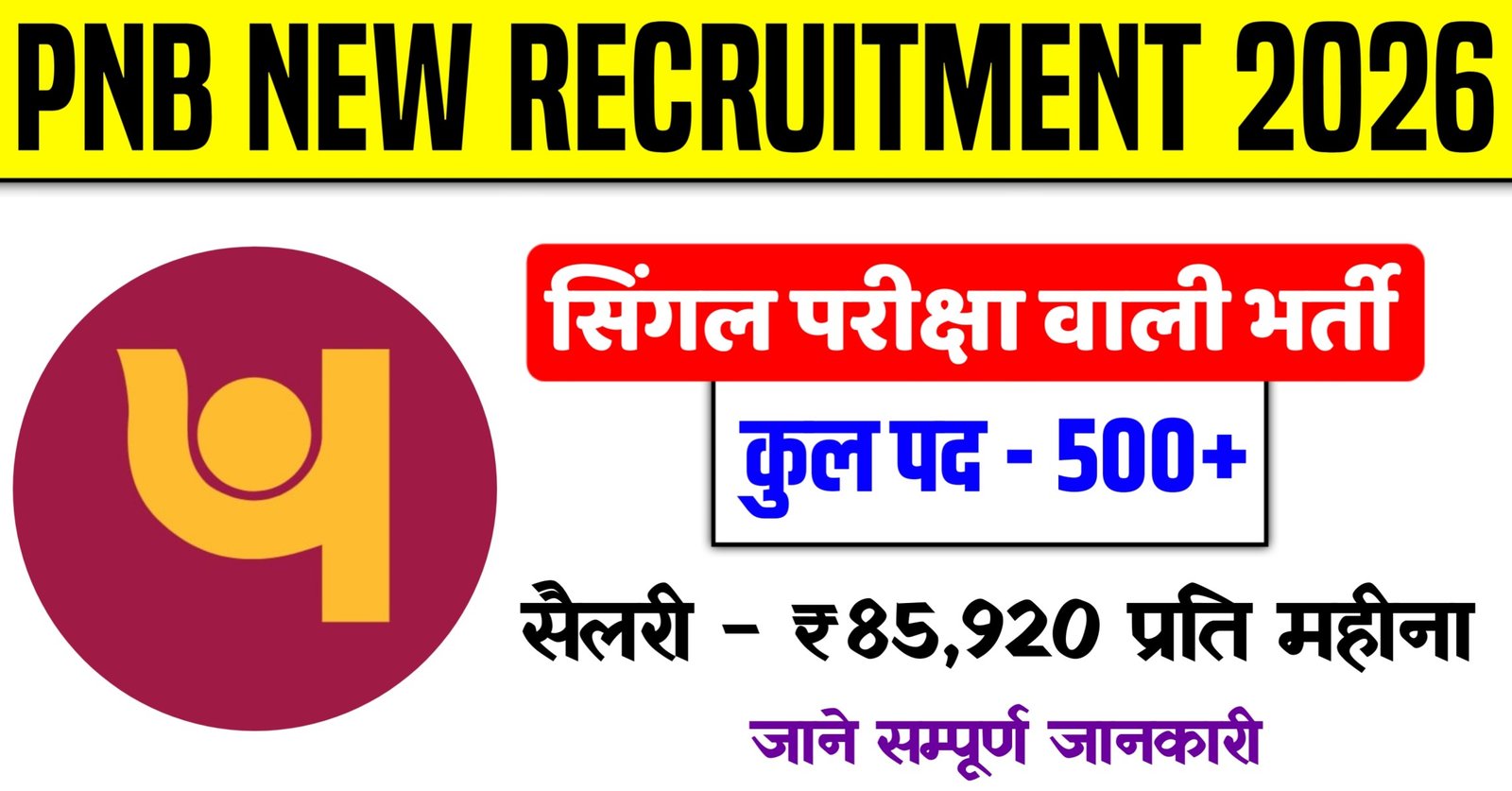 PNB Local Bank Officer Recruitment 2026