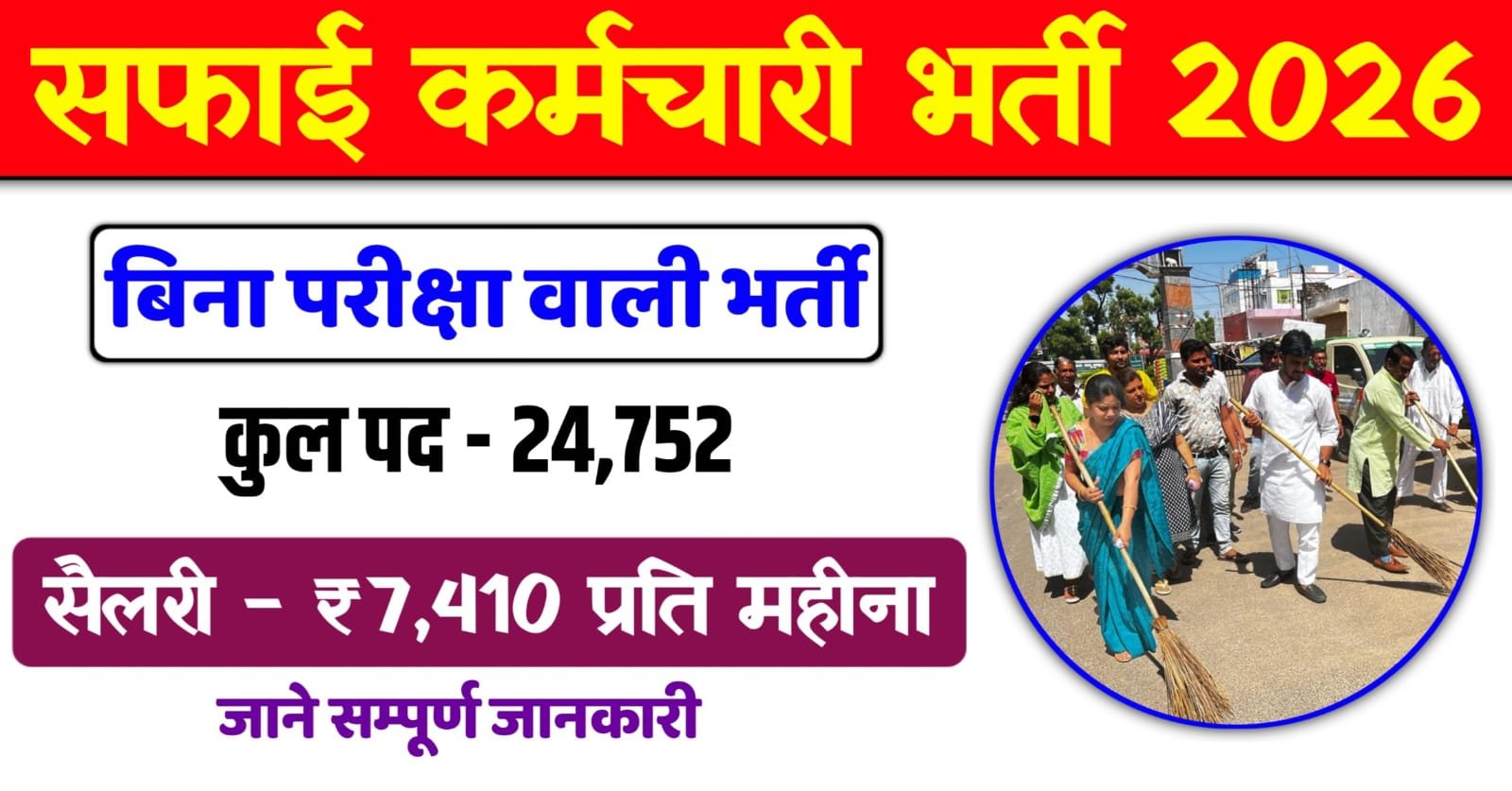 Rajasthan Safai Karmchari Bharti 2026